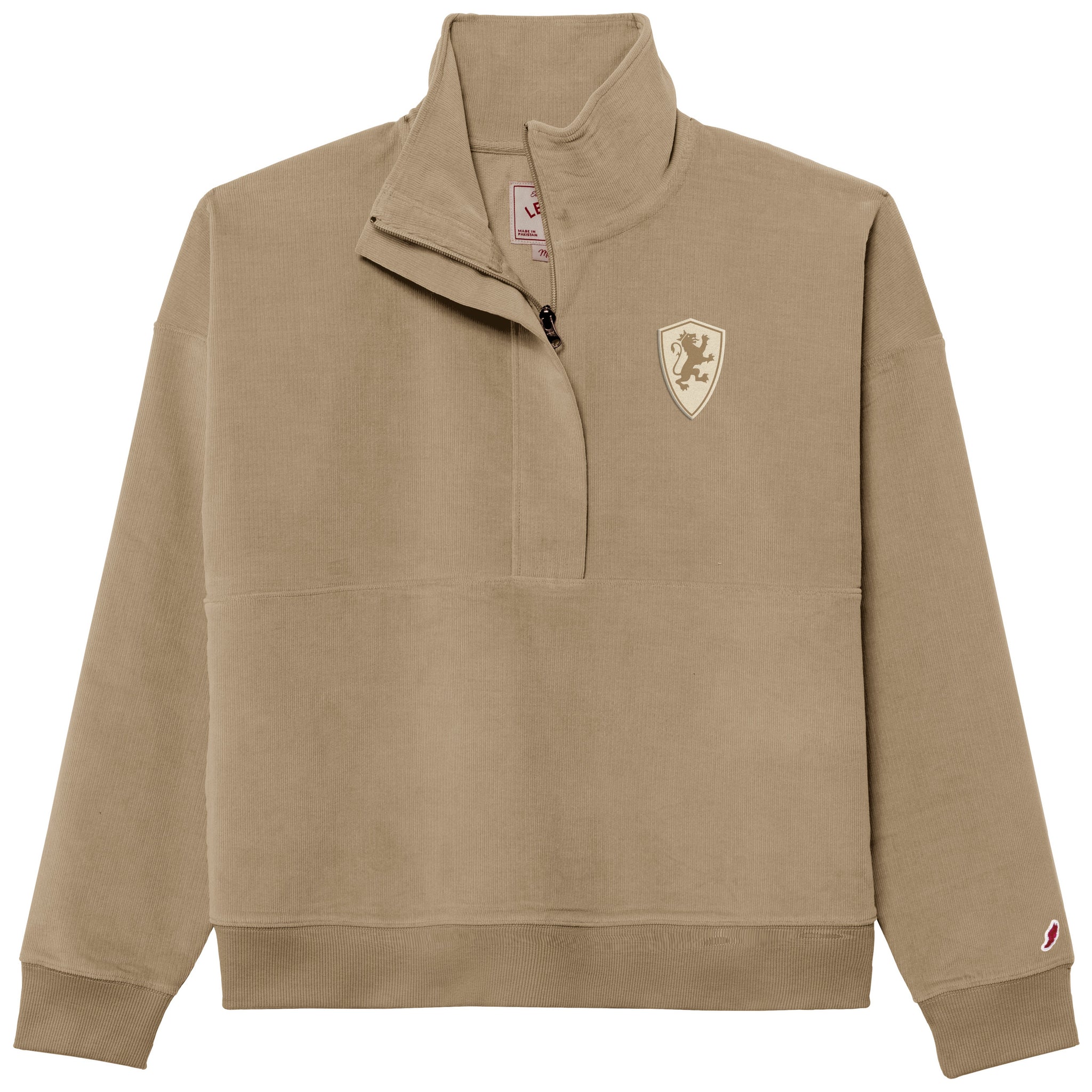Corded Women's Shield Half Zip