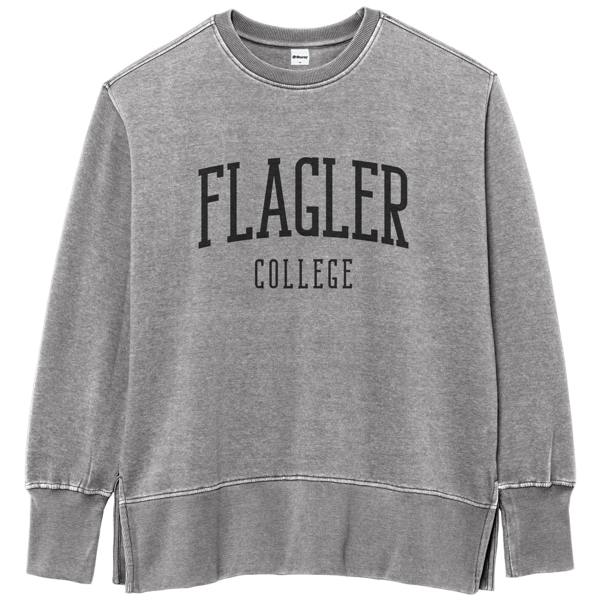 Women's Weathered Oversized Flagler Crew