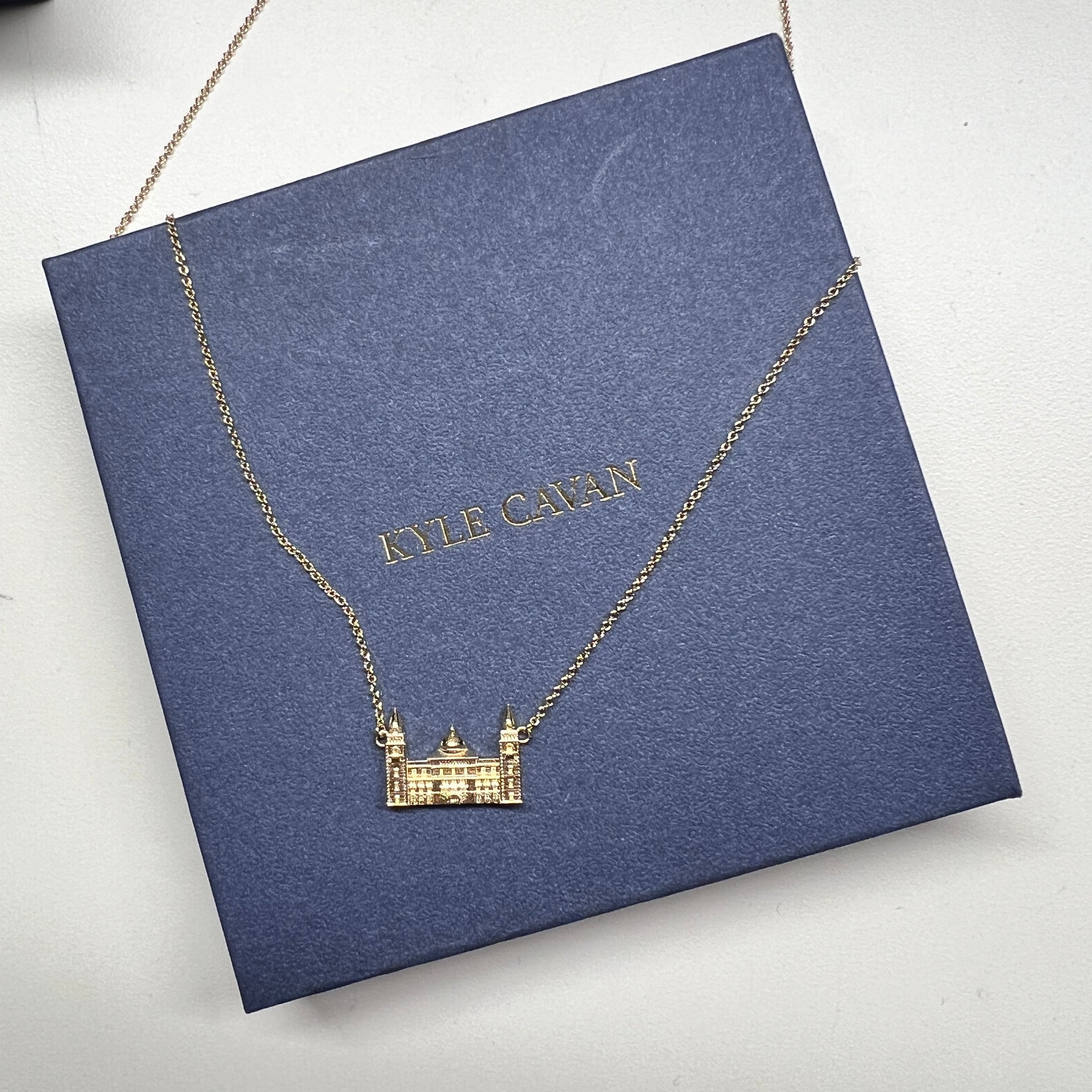 Ponce Building Gold Necklace