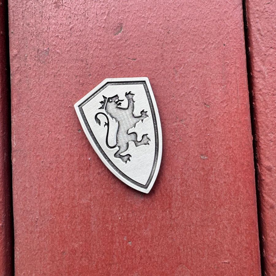 Sparta Pewter Shield Car Emblem