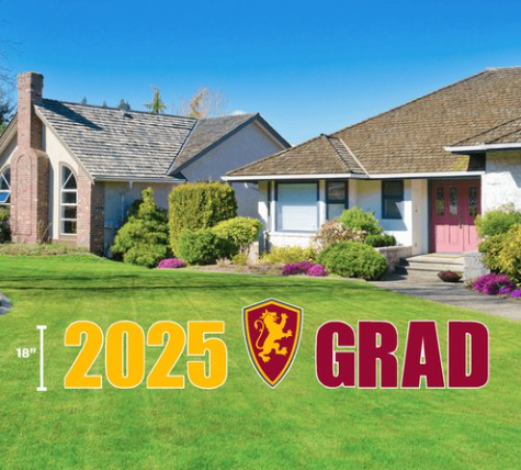 2025 Grad Yard Sign