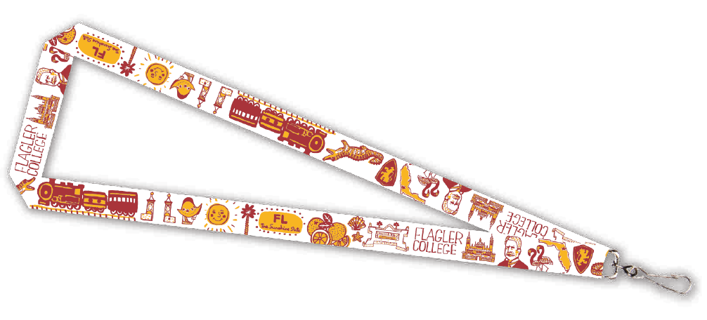 Julia Gash Satin Lanyard