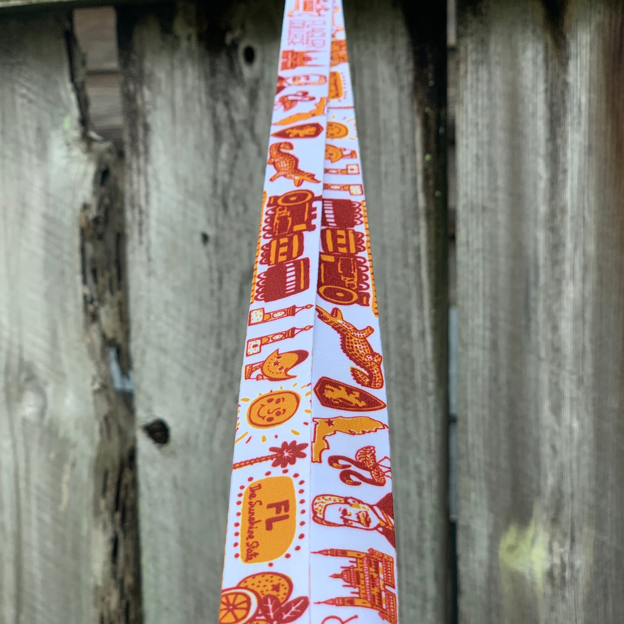 Julia Gash Satin Lanyard