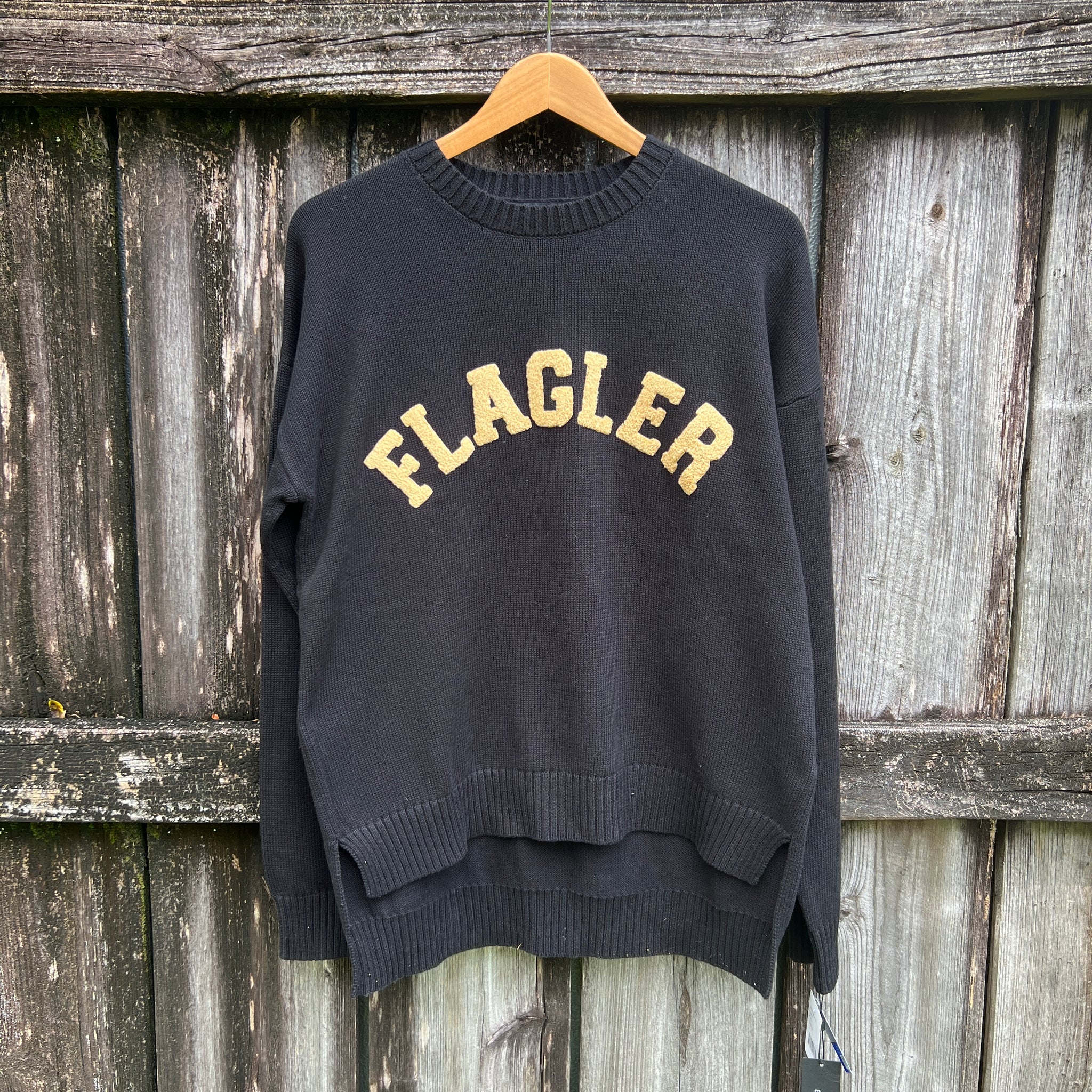 Flagler Black Darby Sweater