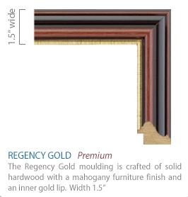 Embossed Flagler College Diploma Frame