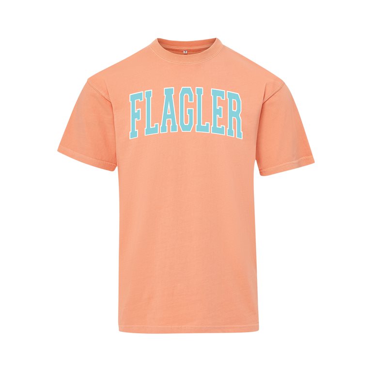 Tangerine Flagler Coastal Color T-Shirt