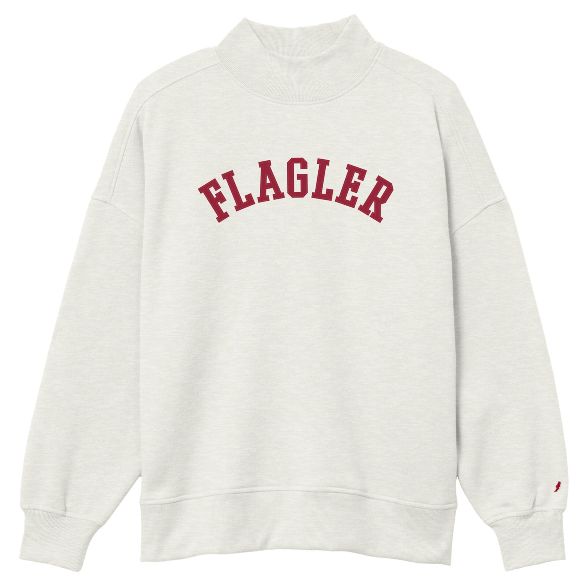 Jersey Applique Flagler Diana Mock Neck