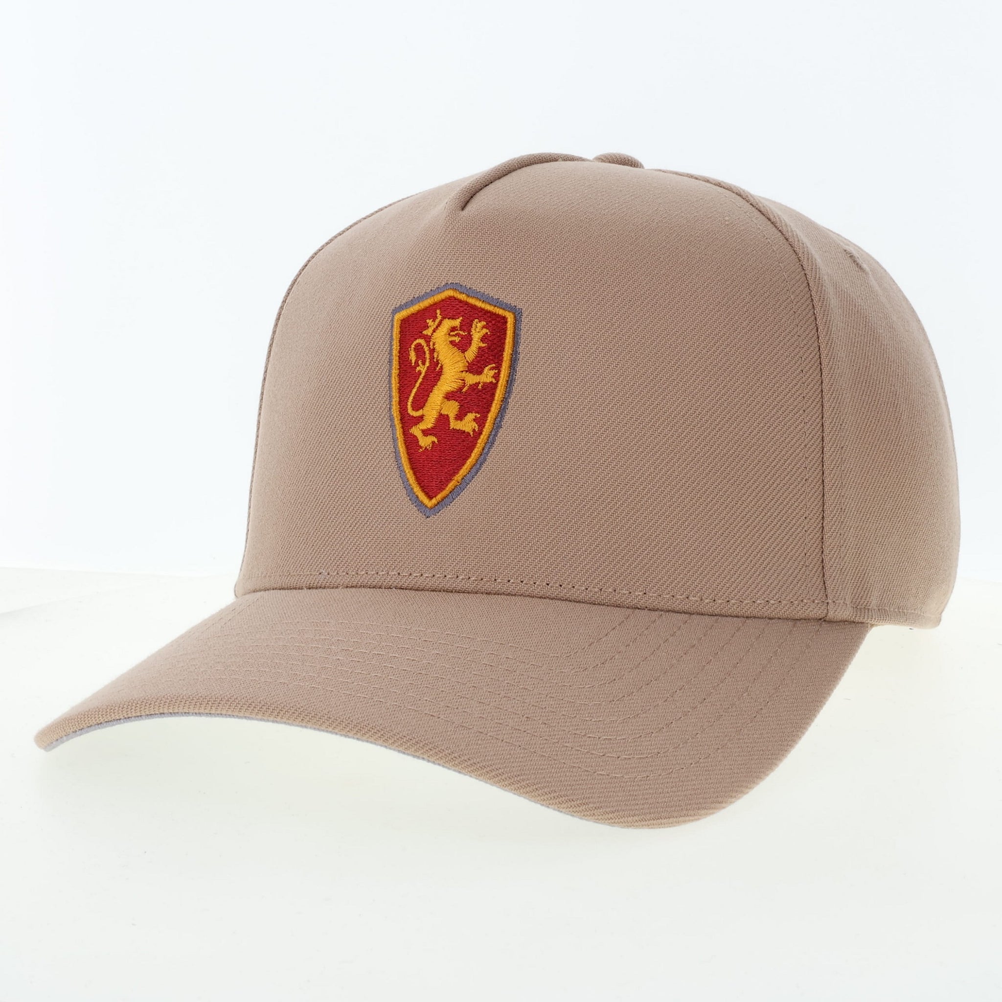 Khaki Shield Coach Hat