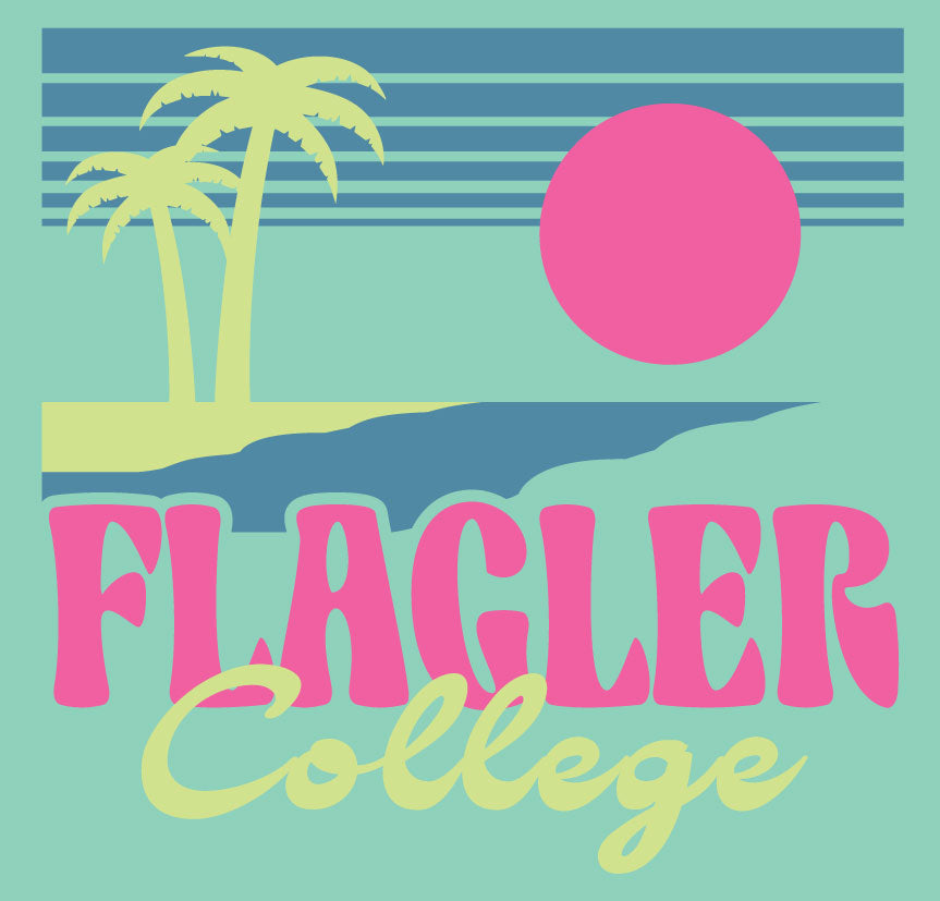 Flagler Neon Beach T-Shirt