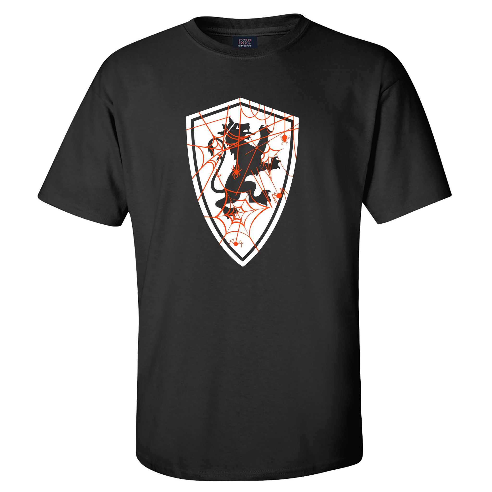 Youth Black Bradley Braves Logo Comfort Colors T-Shirt