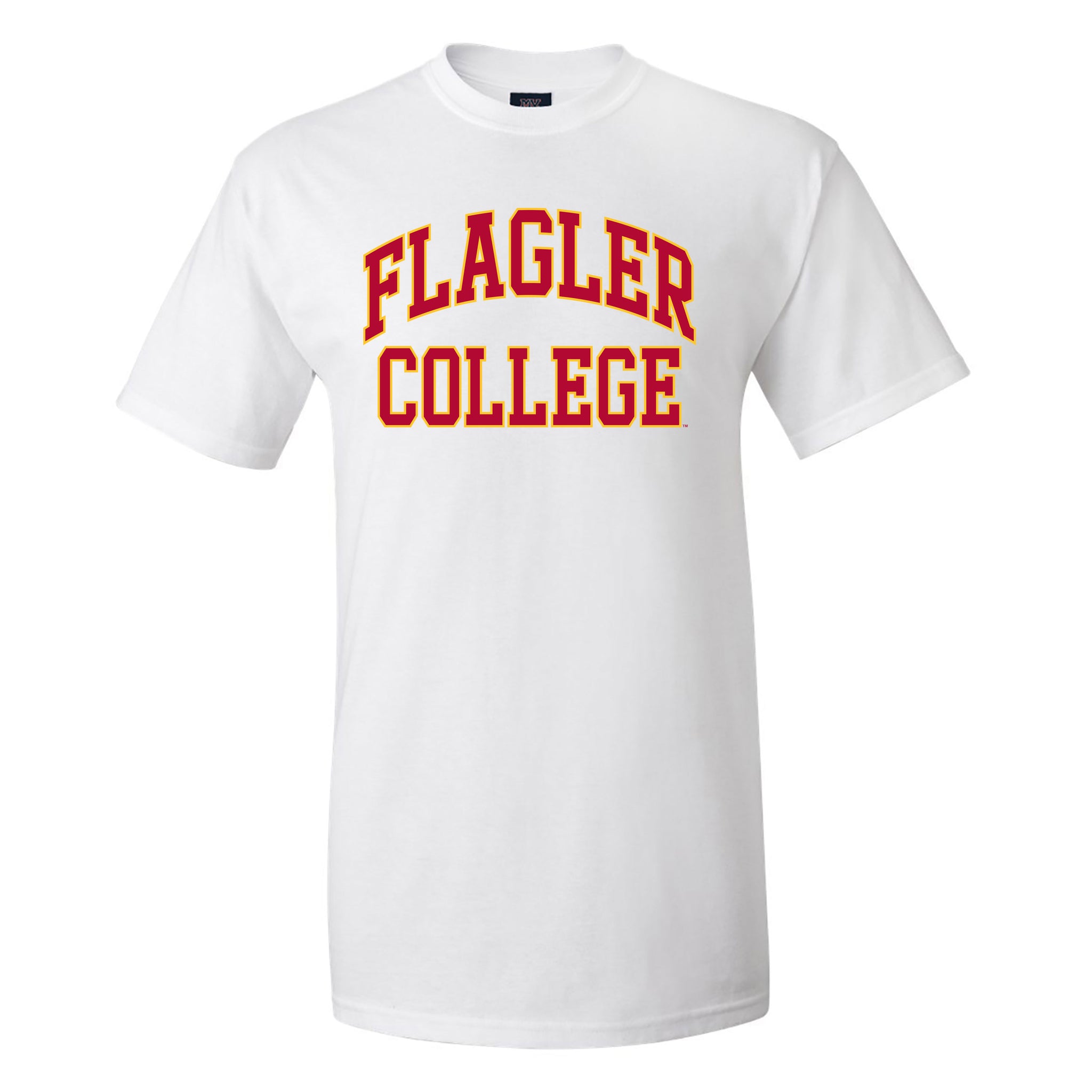 White Official Flagler College T-Shirt Version 2