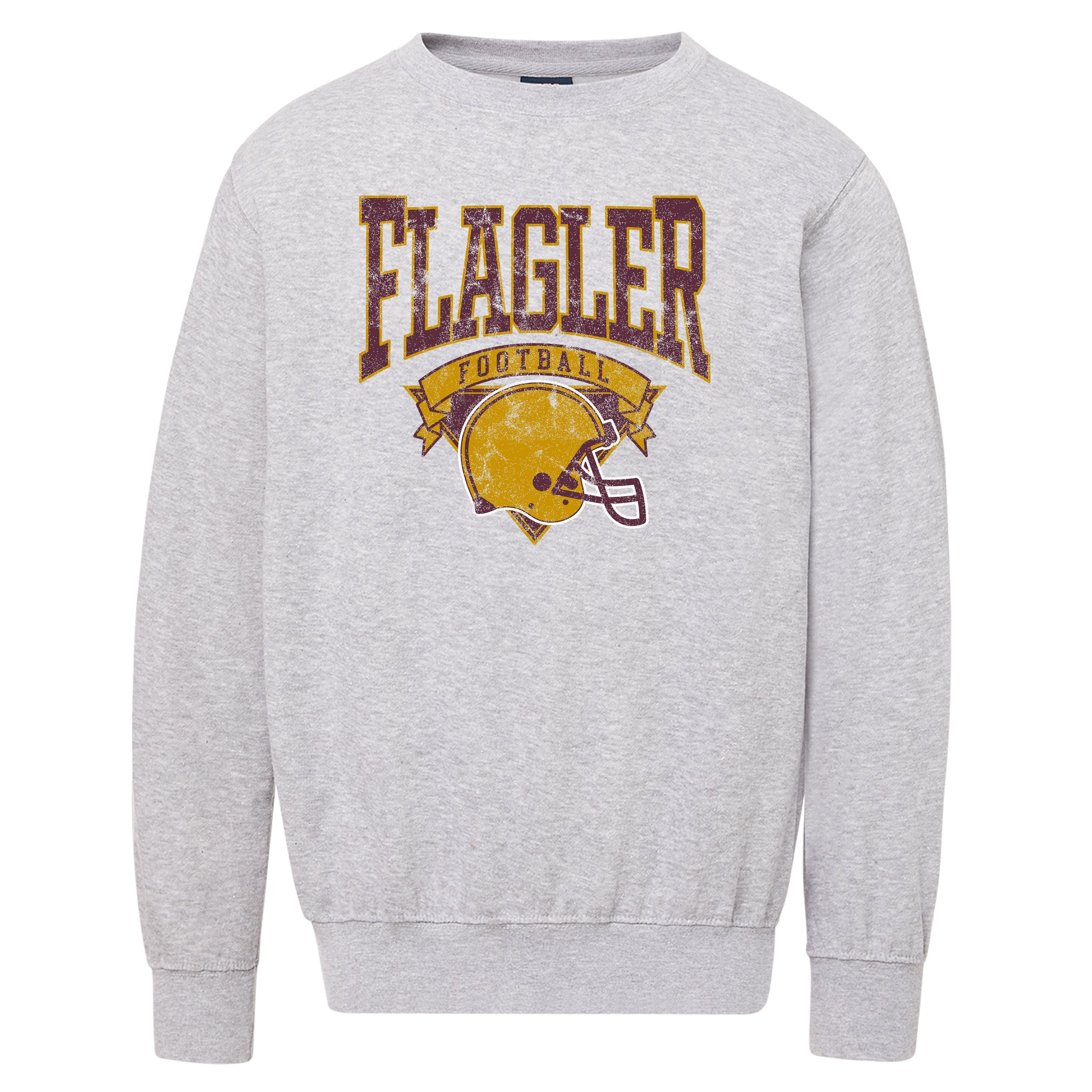 Flagler Football Vintage Crewneck