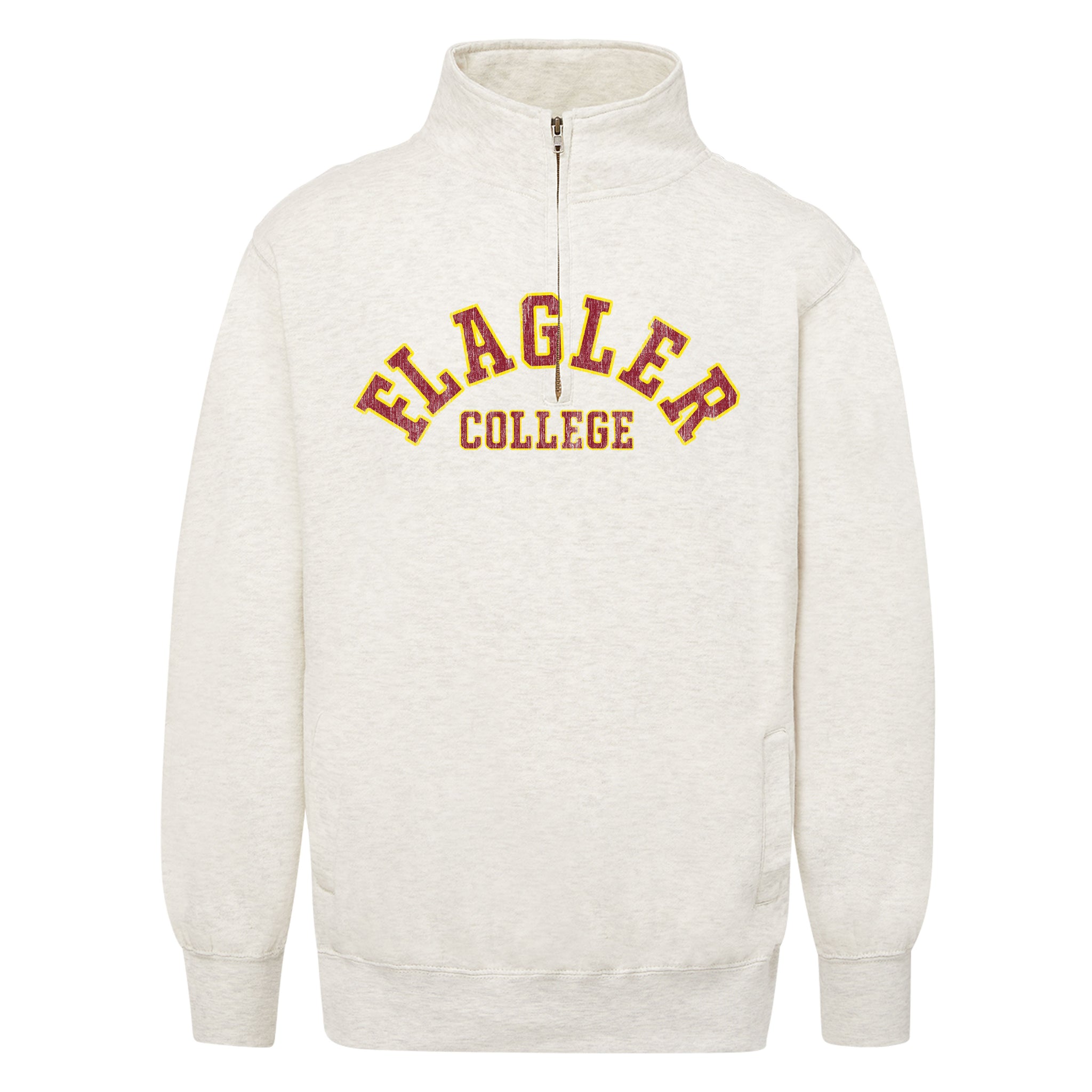 Oatmeal Flagler College Quarter Zip