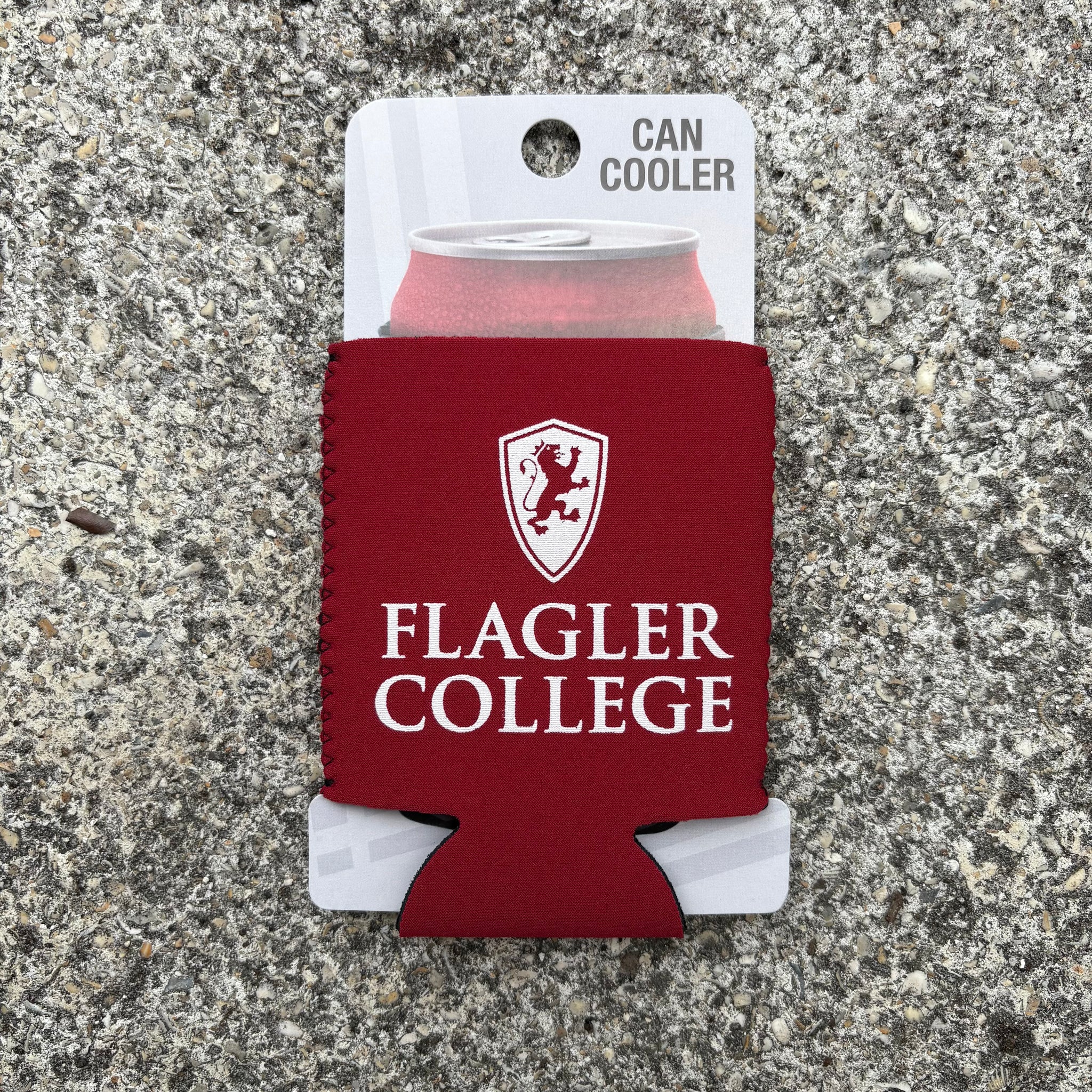 Flagler College Neoprene Can Cooler