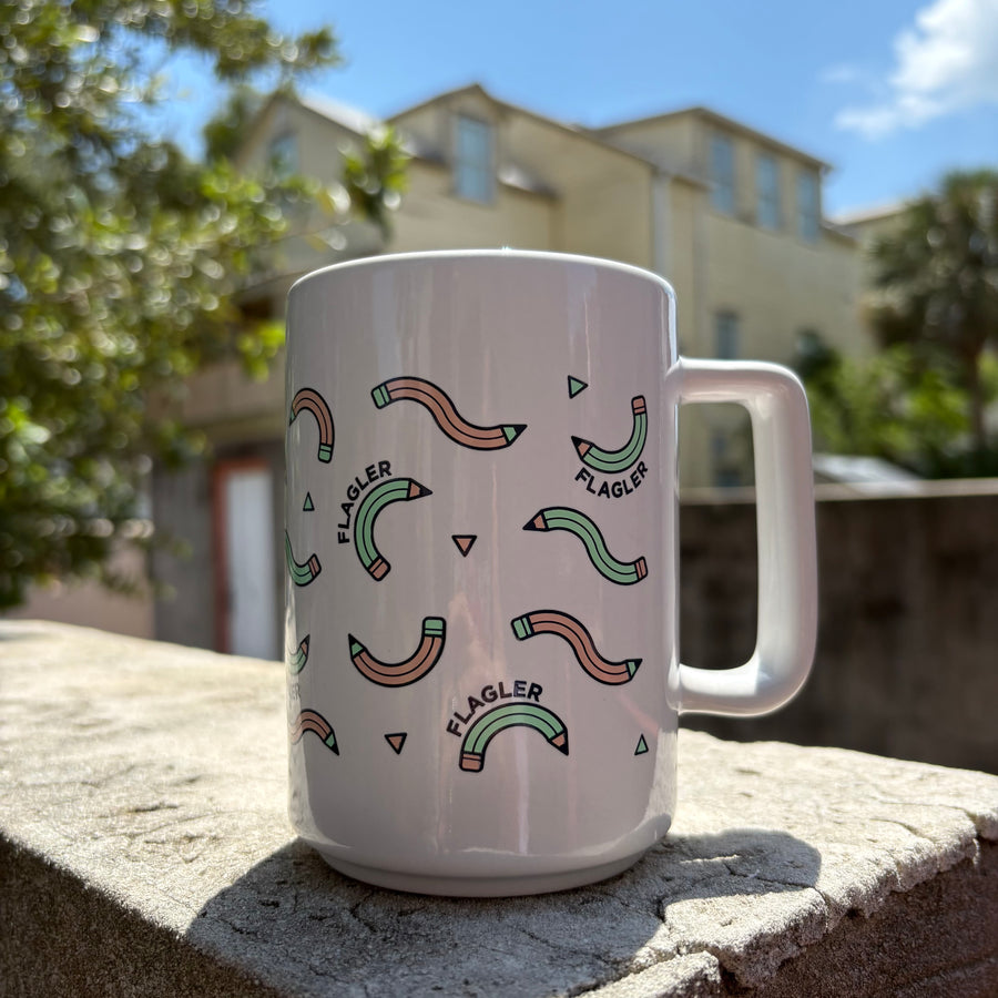 Calvin Pencil Flagler Mug