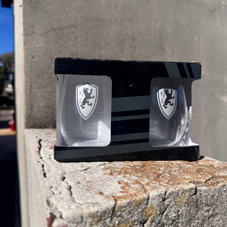 Stemless Wine Glass Two Pack