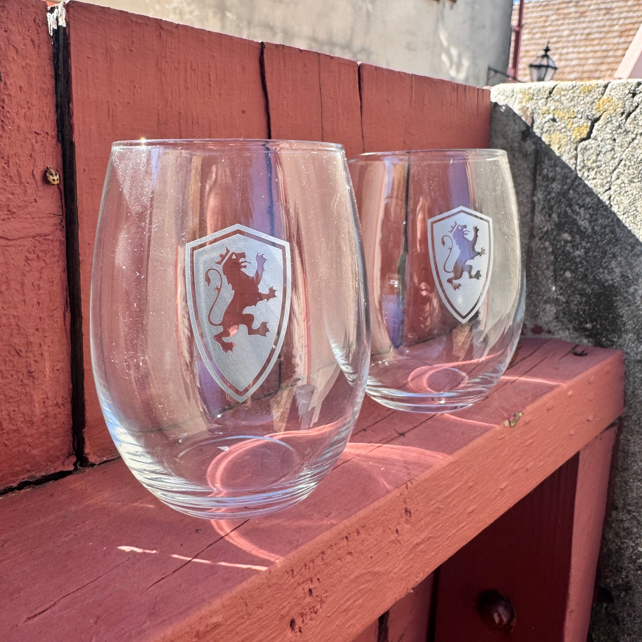 Stemless Wine Glass Two Pack