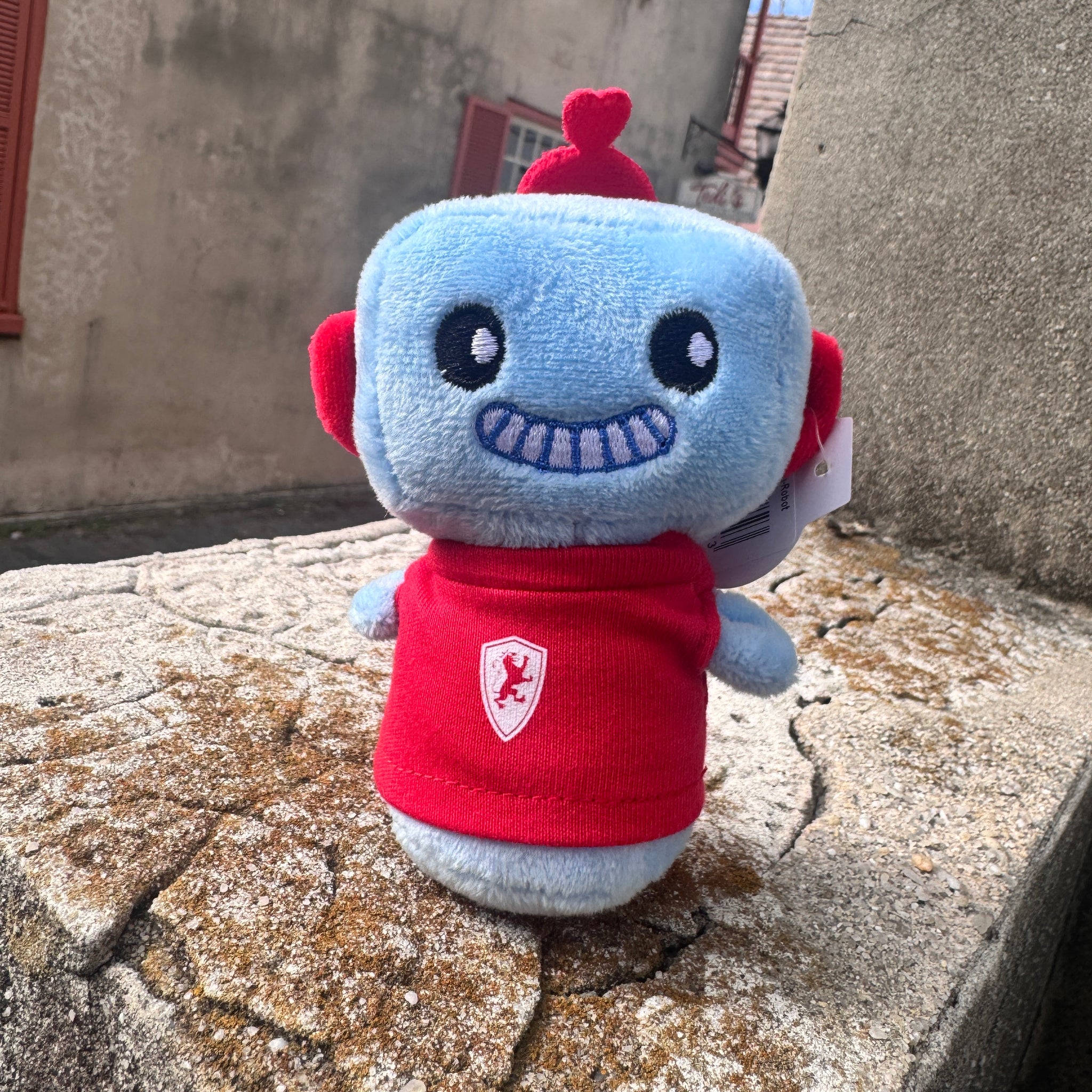 Robot Shortie in Flagler Tee