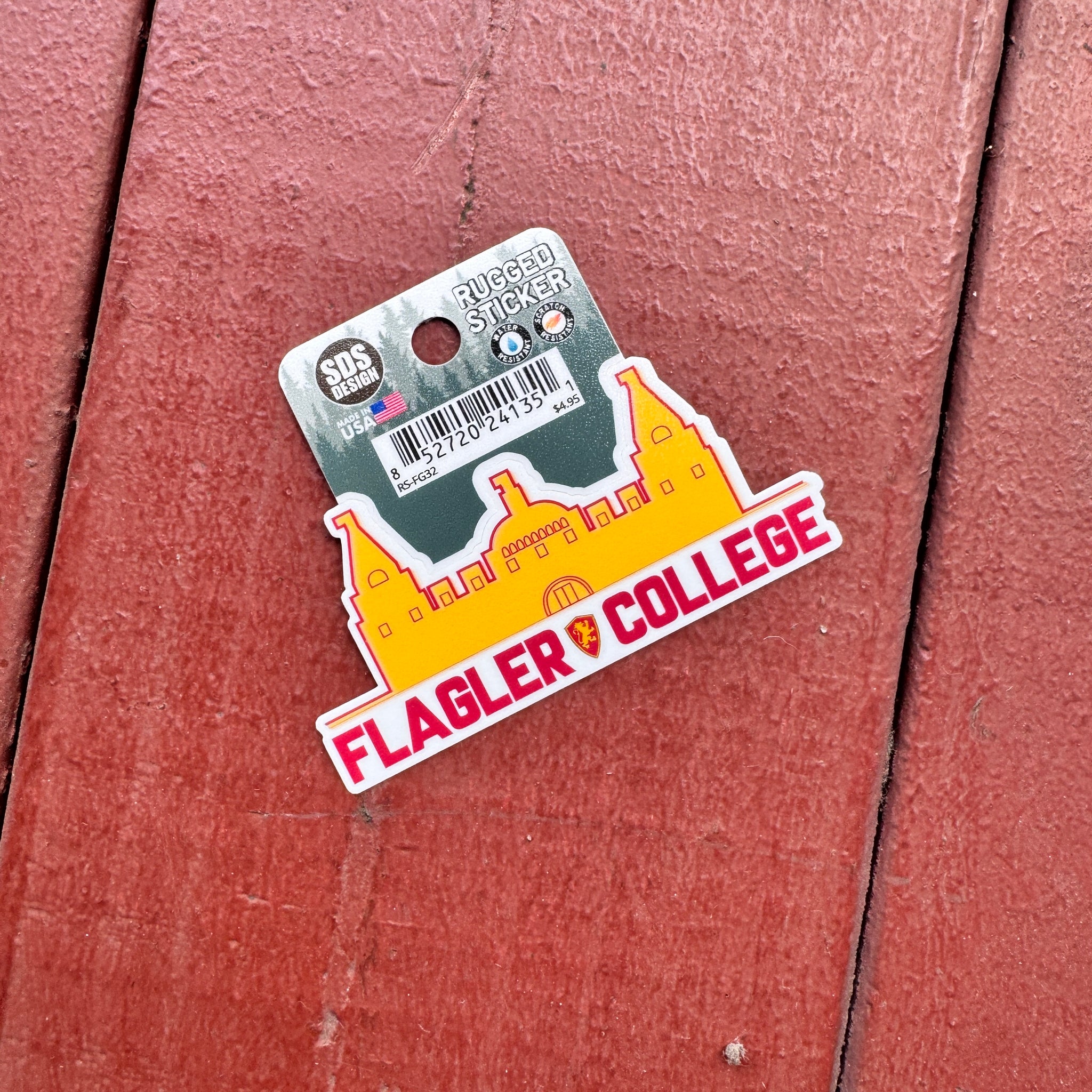 Rugged Ponce Building Sticker