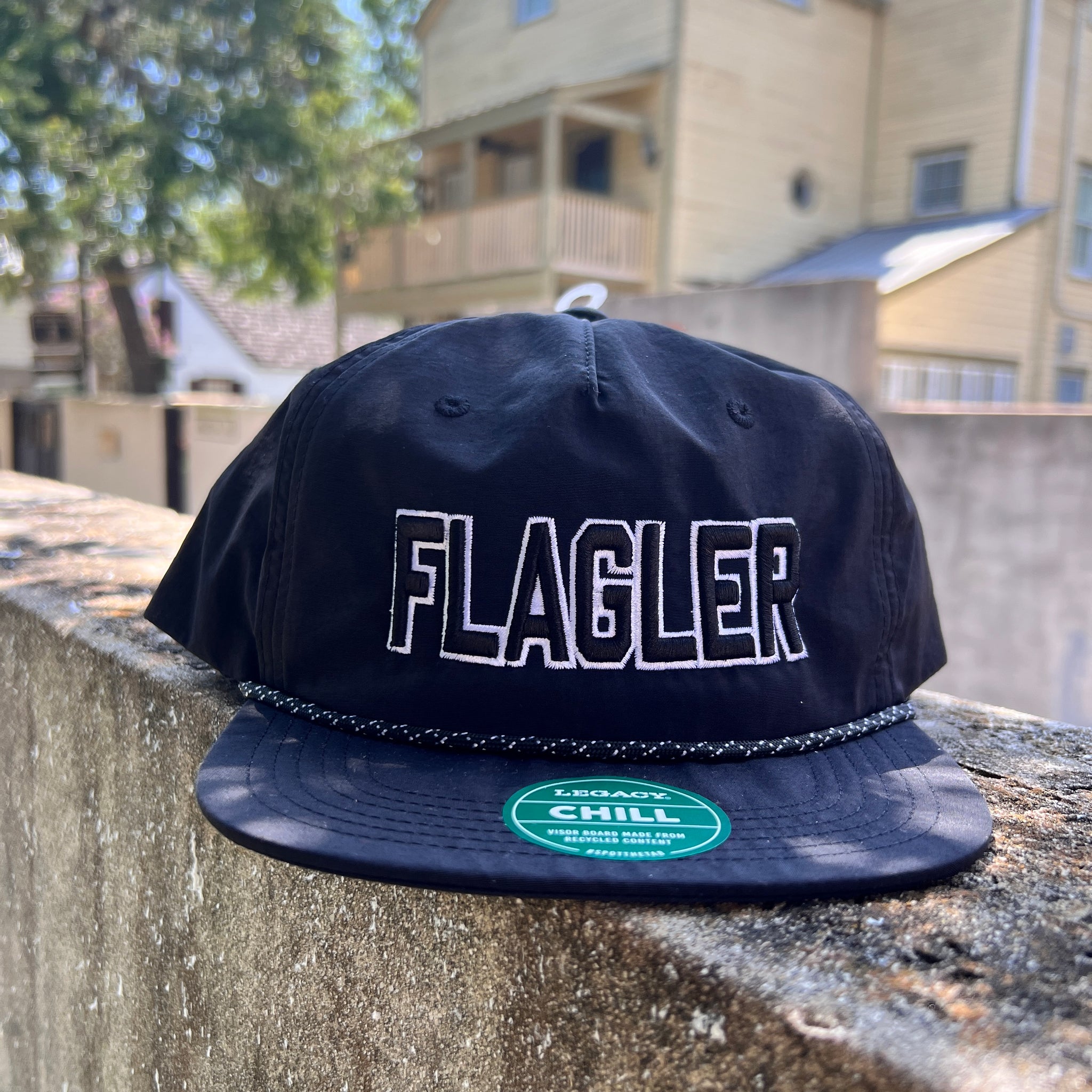 The Chill Flat Brim Flagler Hat - Flagler's Legacy