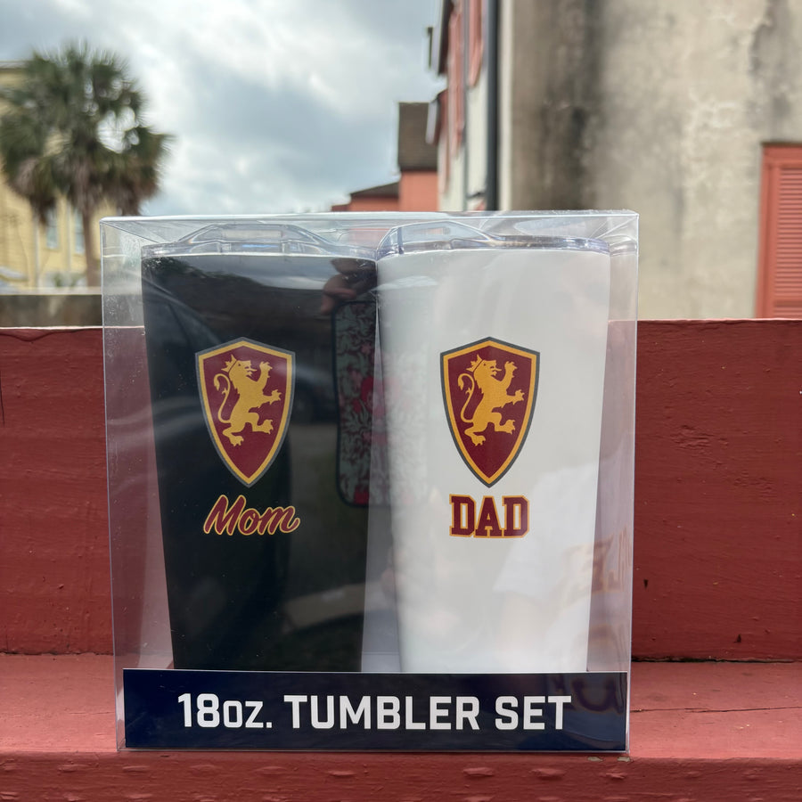 Black & White Mom & Dad Tumbler Set