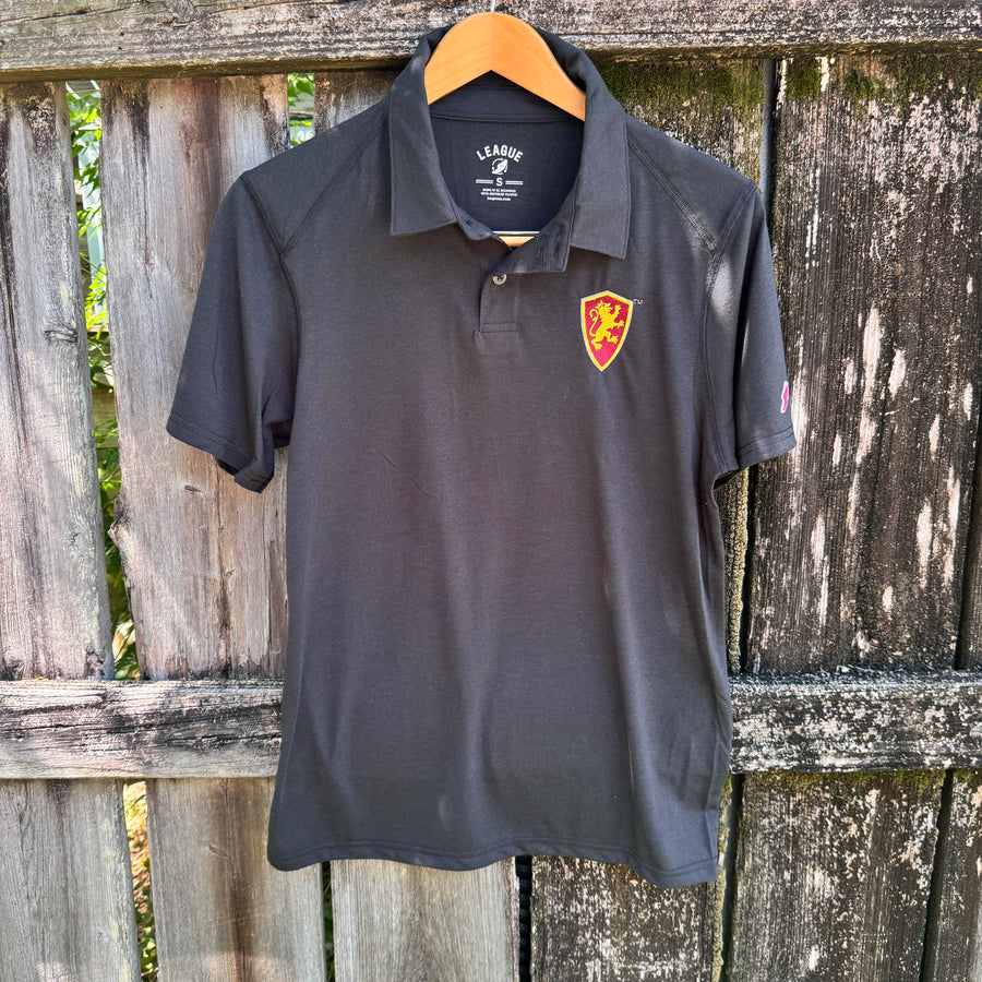 Reclaim Shield Black Polo