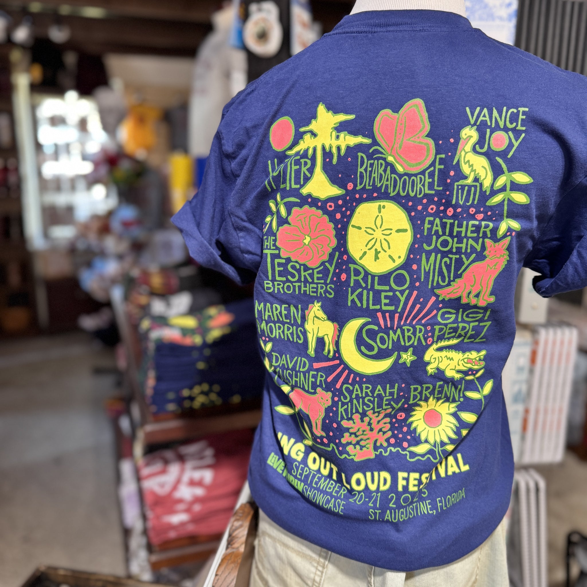 Live Wildly Showcase Lineup Tee