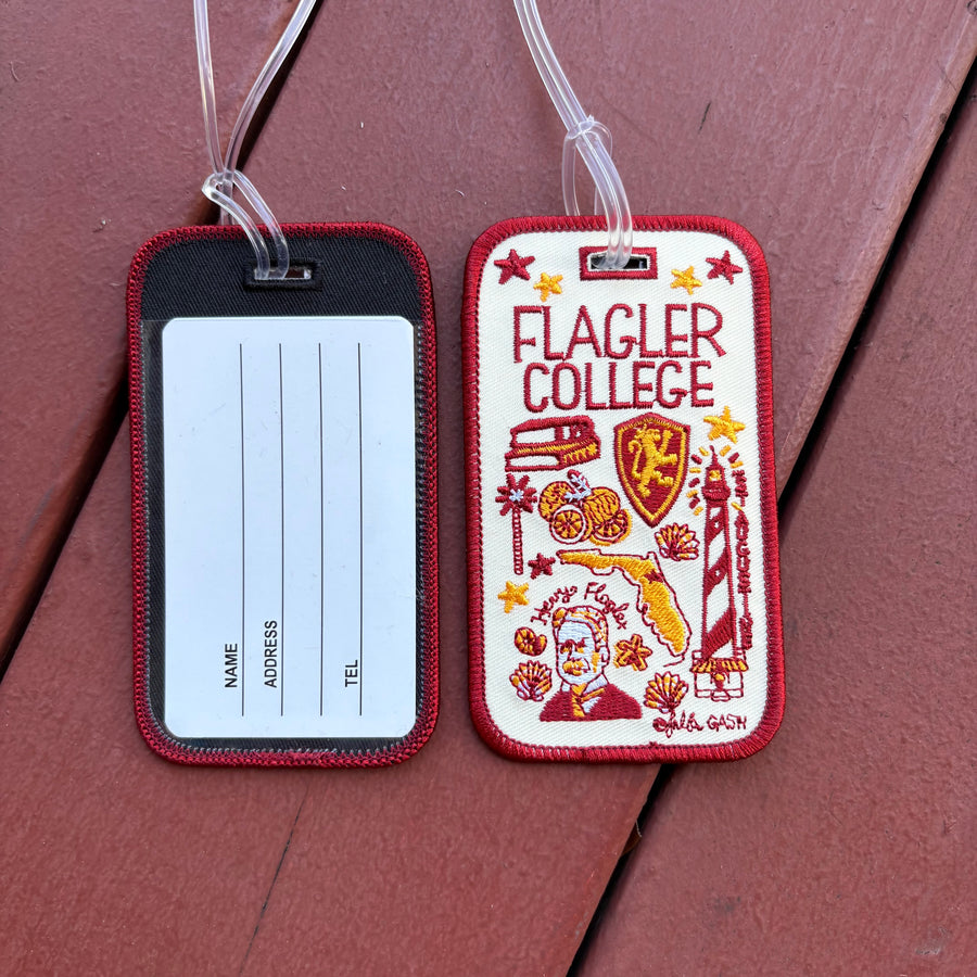 Julia Gash Embroidered Luggage Tag