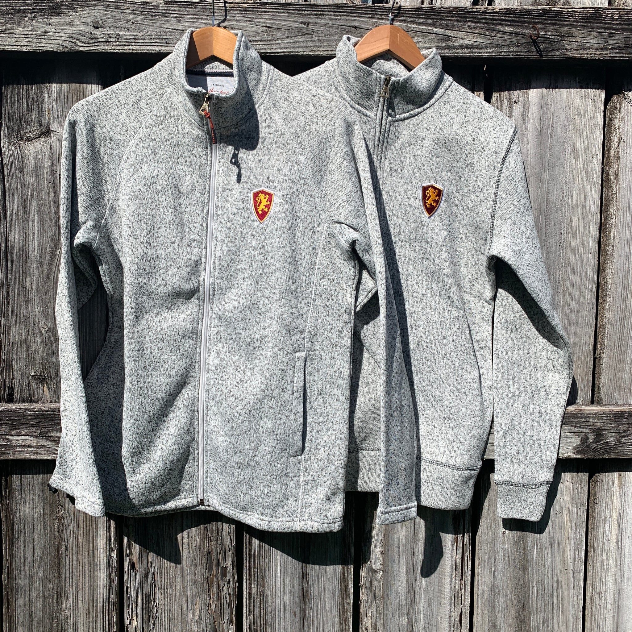 Vintage Shield Two-Toned Full Zip