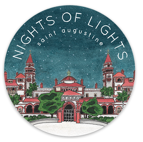 Nights of Lights sticker