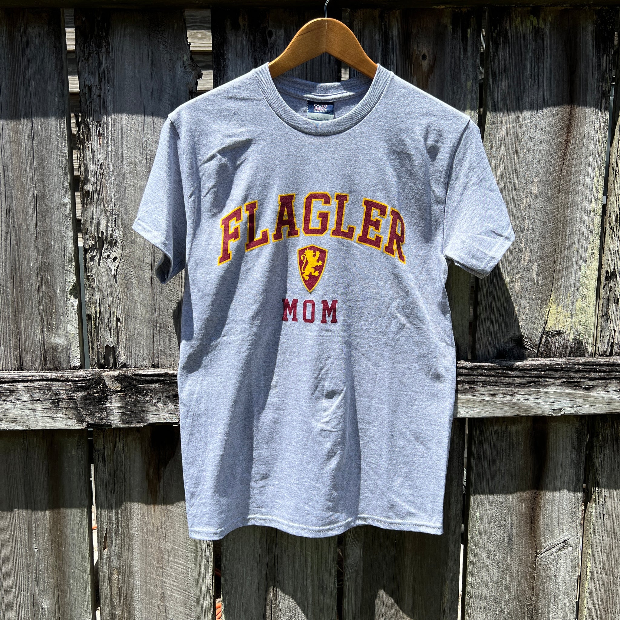 Grey Flagler Mom T-Shirt