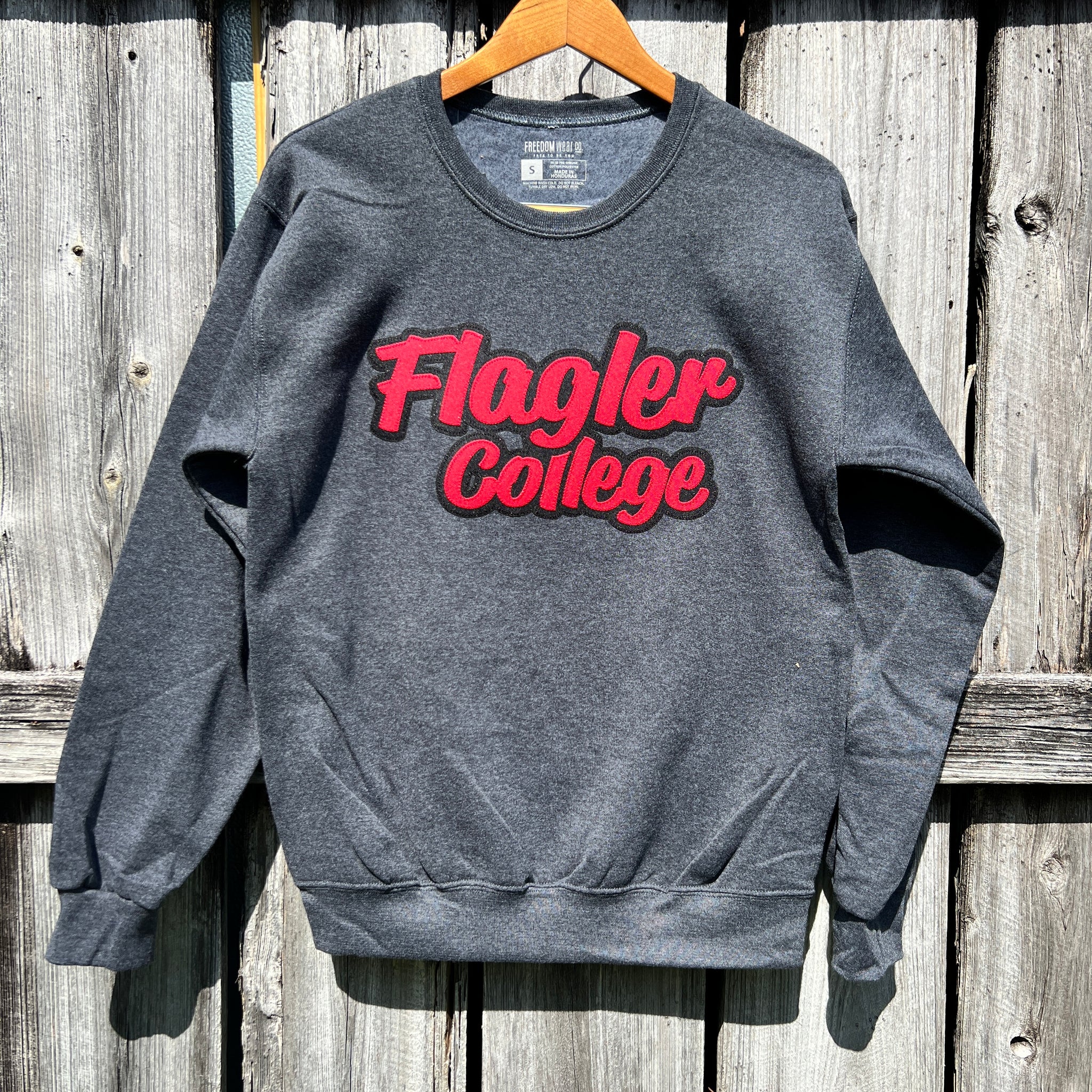 Flagler College Charcoal Twill Sweatshirt