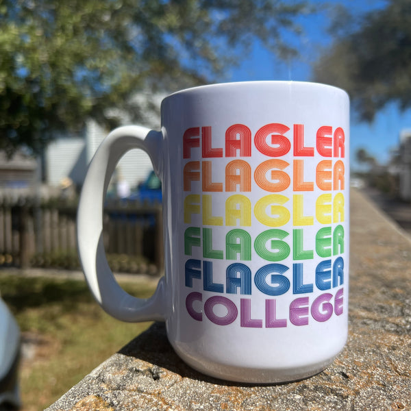 Rainbow Flagler College Bottle - Flagler's Legacy