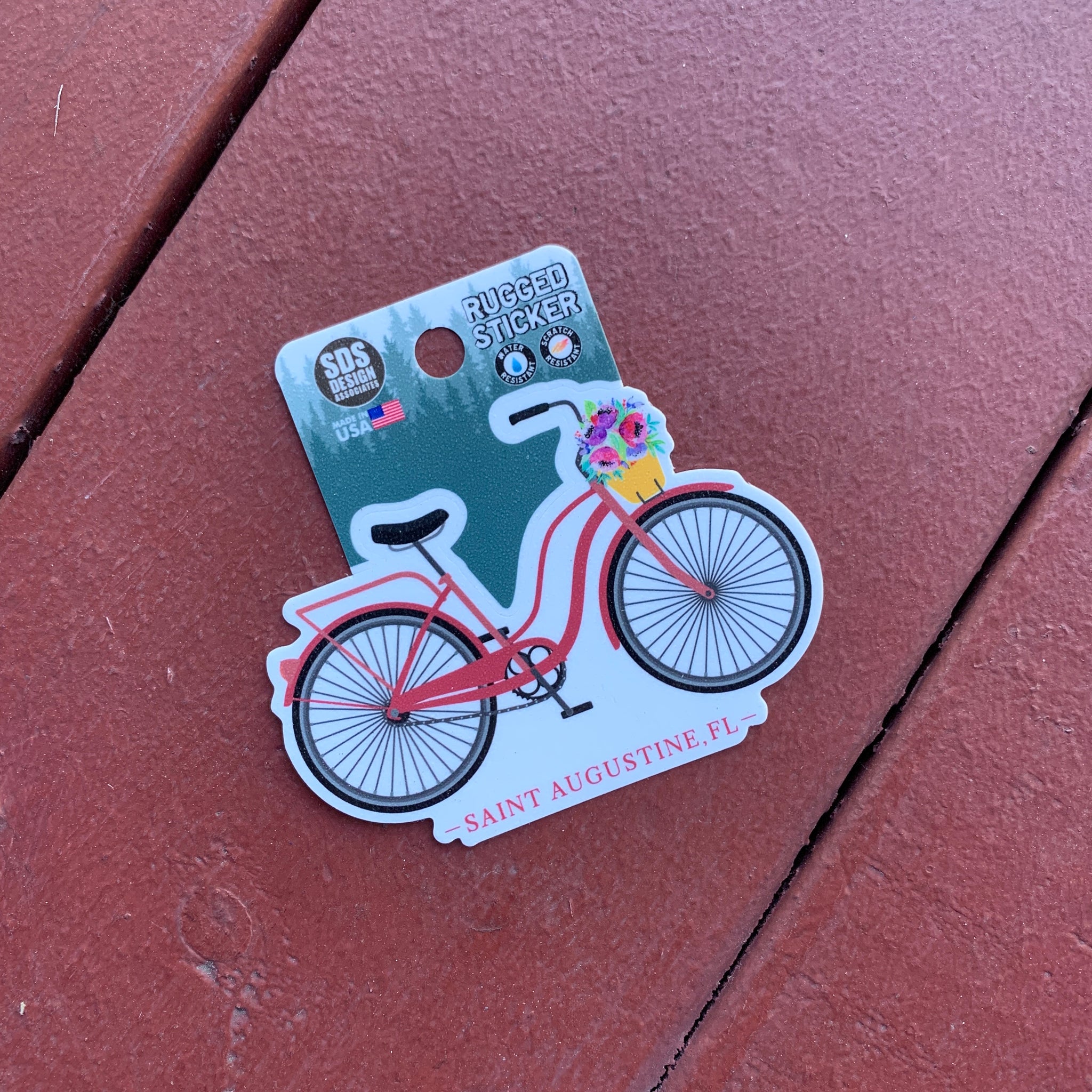 Rugged Bike Sticker