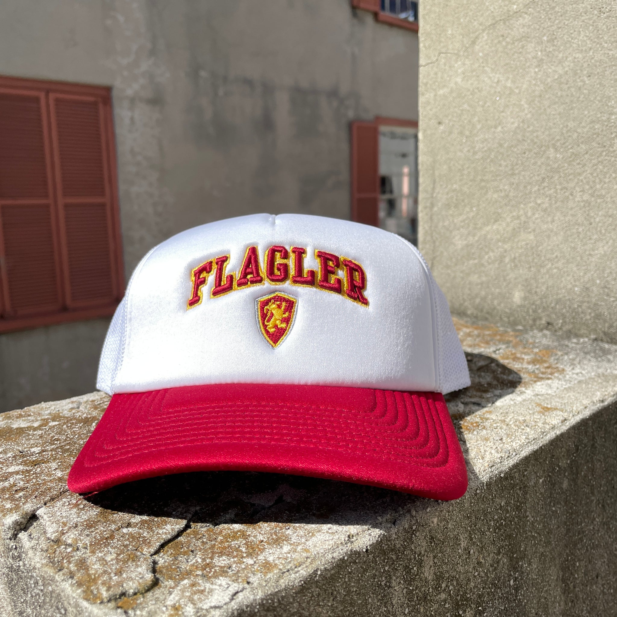 Retro Foam Trucker Hat - Flagler\'s Legacy