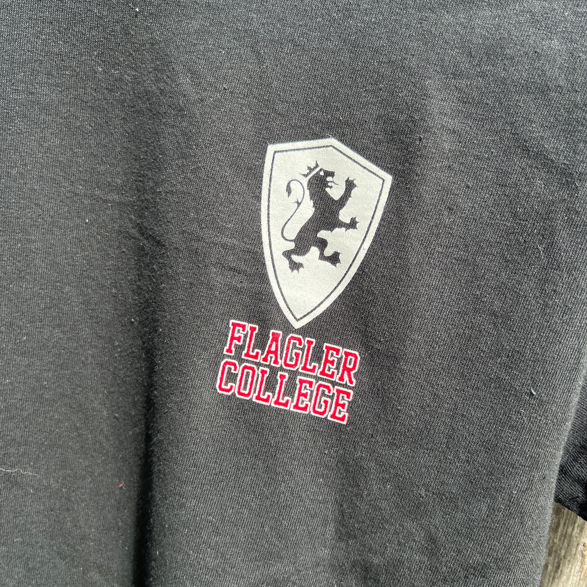 Black Flagler College Circle Back T-Shirt
